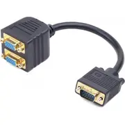 Gembird Vga Splitter Cable 0.2M Cc-Vgax2-20Cm