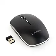 Gembird Wireless optical mouse Black Musw-4B-01 datorpele bez vada