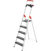 Hailo Kāpnes mājsaimniecības L100 Topline / alumīnija 5 pakāpieni 038050507