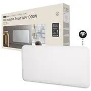 Mill Invisible Smart Wifi Heater Pa1000Wifi4, 1000W, White Pa1000Wifi4
