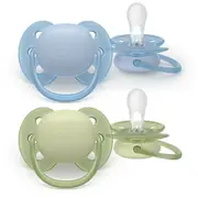 Philips Scf091/37 Avent māneklītis Ultra soft Neutral, 0-6M 2 gab