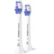 Philips Sonicare Sensitive Standarta Sonic zobu birstes uzgalis, 2Gab, balts Hx6052/87