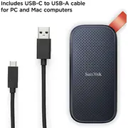 Sandisk External Ssd 1Tb, Usb 3.2 Sdssde30-1T00-G26