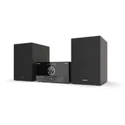 Aiwa Msbtu-600 mikro mūzikas sistēma ar Bluetooth, melna