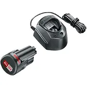 Bosch Starterset 12V, 1,5Ah  lādētājs 1600A01L3D