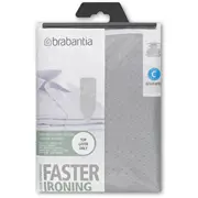 Brabantia gludināmā dēļa pārvalks 124X45 cm Metalize 136702