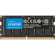 Crucial Sodimm Ddr5 Pro 32Gb 6400Mhz, Cl52 Ct32G64C52Cs5