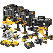 Dewalt Dck706P3T-Qw 7 Instrumentu komplekts 18V 3 x 5.0Ah