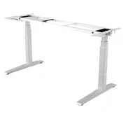 Fellowes Levado Height Adjustable Desk Base only, Silver 9708601