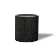 Keter Puķu pods Medium Cylinder Planter pelēks 29197835939