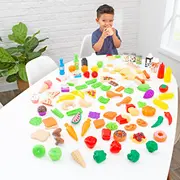 Kidkraft 63330 rotaļu pārtikas komplekts, 115 vienību