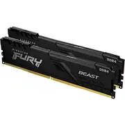 Kingston Fury Beast 32Gb 16Gb x2 Ddr4 3600Mhz Kf436C18Bbk2/32