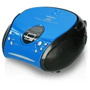 Lenco Cd magnetola, zila/melna Scd-24 Blue/Black