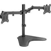 Logilink Dual Monitor Stand Bp0099 Desk Mount, 17-32 , Maximum weight Capacity 8 kg, Black