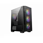 Msi Pc Case Mag Forge M100A Black Micro Atx Tower