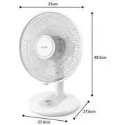 Philips 1000. sērijas galda ventilators, balts Cx1030/00