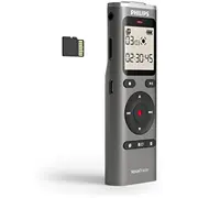 Philips Dvt1170 diktafons, 8Gb, sudraba