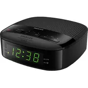 Philips Tar3205/12 radio pulkstenis, melns