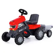 Polesie Traktors ar pedāļiem Turbo puspiekabi 52681 4810344052681