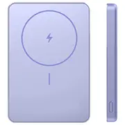 Xiaomi Super Slim Magnetic Power Bank 5000 Purple Bhr08Pngl