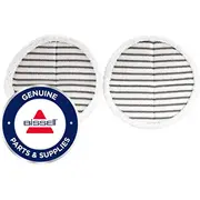 Bissell Spinwave Pads - 4 x Scrubby, White 2138