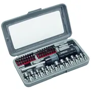 Bosch 46-Daļīgs Skrūvgriežu Uzgaļu Komplekts 2607019504