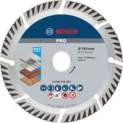 Bosch Dimanta griešanas disks Universal 150Mm 10Gab 2608615062