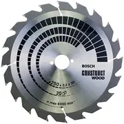 Bosch Ripzāģa disks Construct 250Mm 2608641774