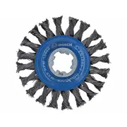 Bosch X-Lock stiepļu suka tērauda 115 mm, 0,5 mm 2608620731