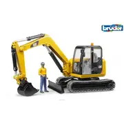 Bruder Cat Mini Excavators With Worker 02466