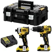 Dewalt Dck2062D2T-Qw 2 instrumentu komplekts18V, Dcd709 un Dcf809