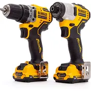 Dewalt Dck2110L2T-Qw Instrumentu komplekts 12V Dcd701  Dcf801 2X3Ah Tstak