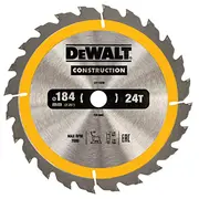 Dewalt Dt1939-Qz Zāģripa 184X16Mm 24T