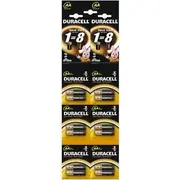 Duracell Lr6/Aa baterijas 1.5V iepakojumā 12 gb. Bataa.alk.db12