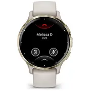Garmin Venu 3S, Ivory, Gold 010-02785-04