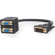Gembird Dvi-I - Vga Splitter 0.3M Cable A-Dvi-2Vga-01