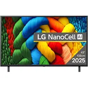 Lg 43Nano80A3B 43 Ultrahd 4K Smart Led Tv 2025