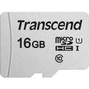 Memory Micro Sdhc 16Gb Uhs-I/Class10 Ts16Gusd300S Transcend