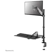 Neomounts Ds90-325Bl1 Sit-Stand workstation desk 17-32 1-9Kg, Black