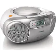 Philips Cd magnetola ar kaseti, sudraba - Az127/12