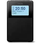 Philips radio pulkstenis, melns Tar5100/10