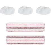 Polti Vaporetto Kit of 2 Cloths and 3 Sockettes Paeu0324