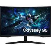 Samsung 32 Odyssey Gaming Monitor G55C Ls32Cg552Euxen Qhd Curved 165Hz