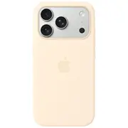 Apple iPhone 17 Pro Silicone Case with Magsafe, Vanilla Mhvx4Zm/A