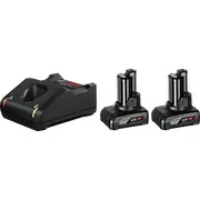 Bosch Sākuma Komplekts Gba 2X6.0Ah 12V  Gal 1600A01B20