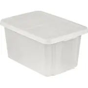 Curver Kaste ar vāku Essentials 45L 40X57X30Cm caurspīdīga 0800756001