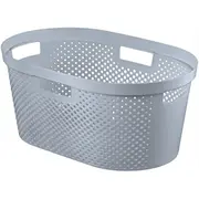 Curver Veļas grozs Infinity Recycled 40L 59X39X27Cm pelēks 0804755099