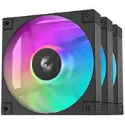Deepcool Argb-3 In 1 Performance 120Mm Fan Black 3-Pack R-Fd12-Bkapn3-G