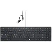 Dell Collaboration Keyboard Kb525C Eng/Rus, Black, Usb-C 580-Bbtf