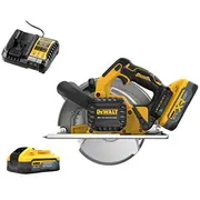 Dewalt Dcs383H2-Qw Ripzāģis metālam 184Mm 18V Ps 2X5Ah